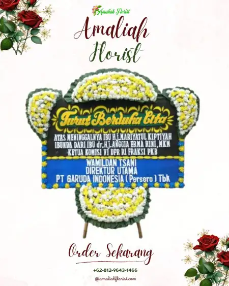 Papan Bunga Duka Tretep